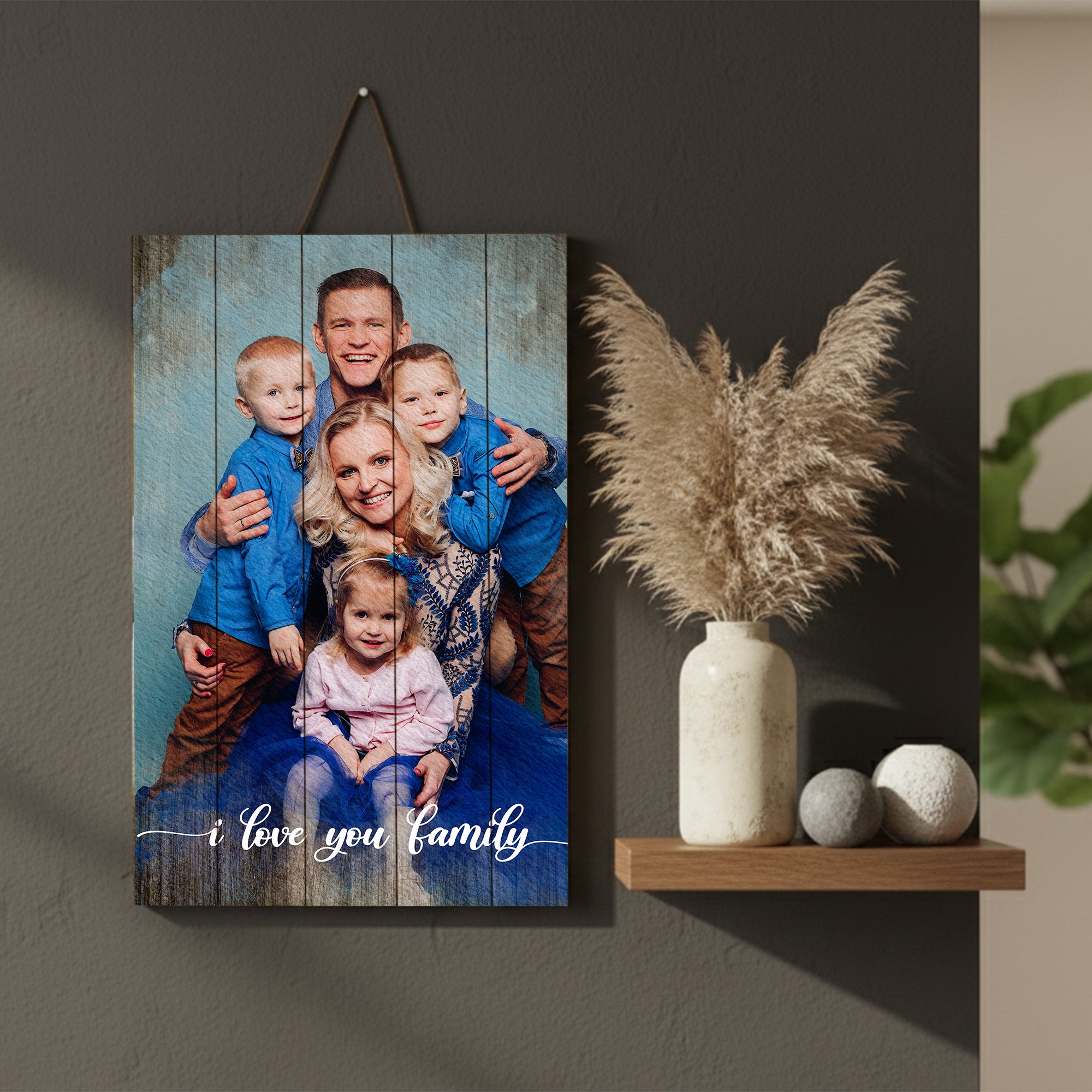 Kişiye Özel Ahşap Üzerine Fotoğraf Baskı Tablo | İsimli & Özel Tasarım Duvar Dekoru