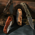 Özel El Yapımı Micarta Saplı Çakı