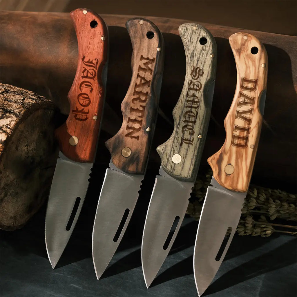 Özel El Yapımı Micarta Saplı Çakı