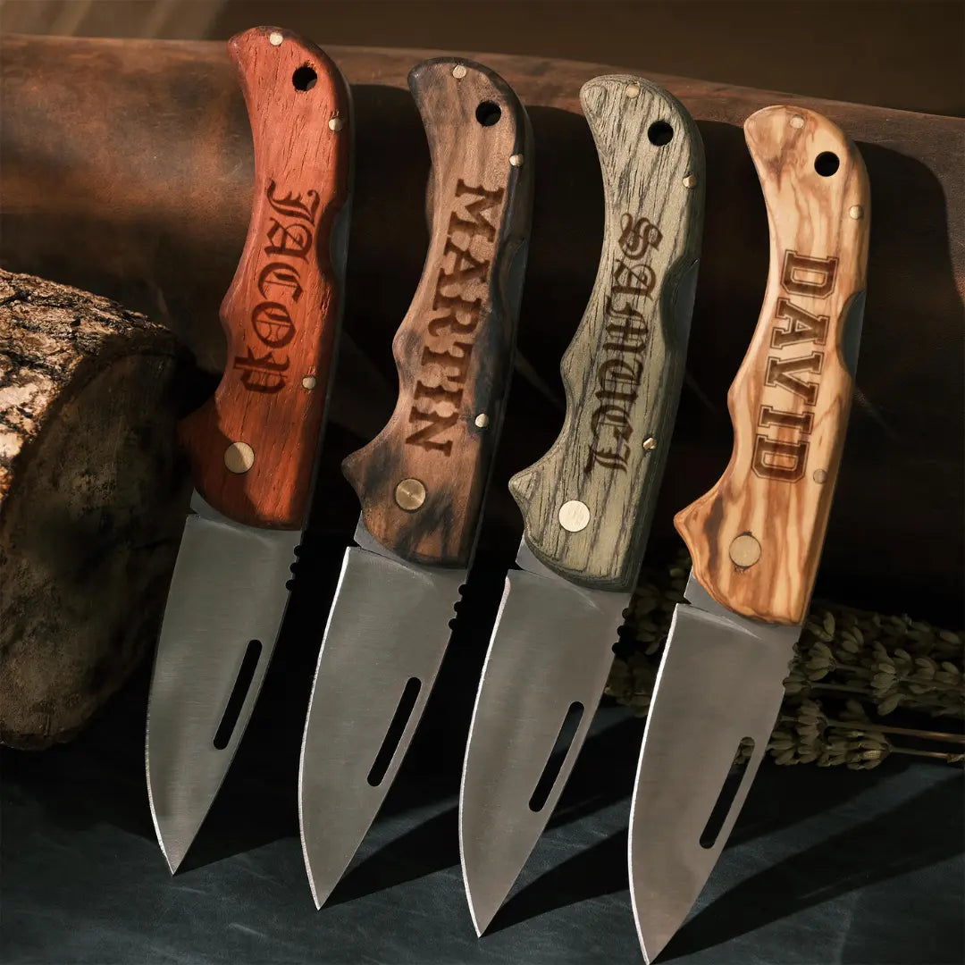 Özel El Yapımı Micarta Saplı Çakı