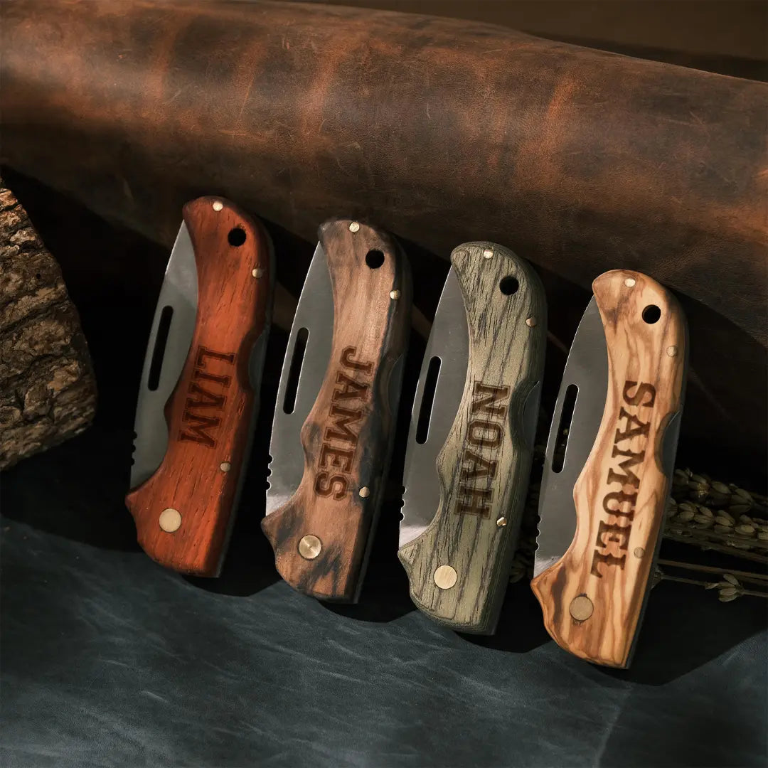 Özel El Yapımı Micarta Saplı Çakı