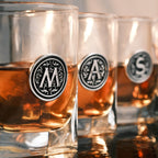 Kişiye Özel Metal Amblemli Viski Bardağı