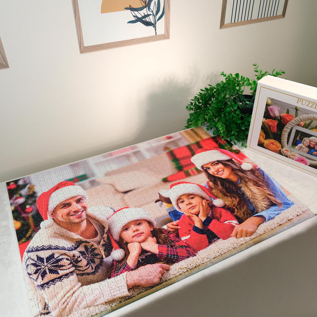 Kişiye Özel Kutulu Fotoğraflı Puzzle 500 Parça