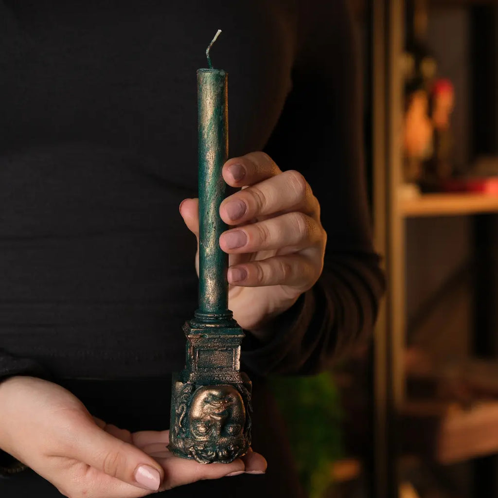 Medusa Mum Seti - El Yapımı Yunan Mitolojisinden Esinlenilmiş Dekor