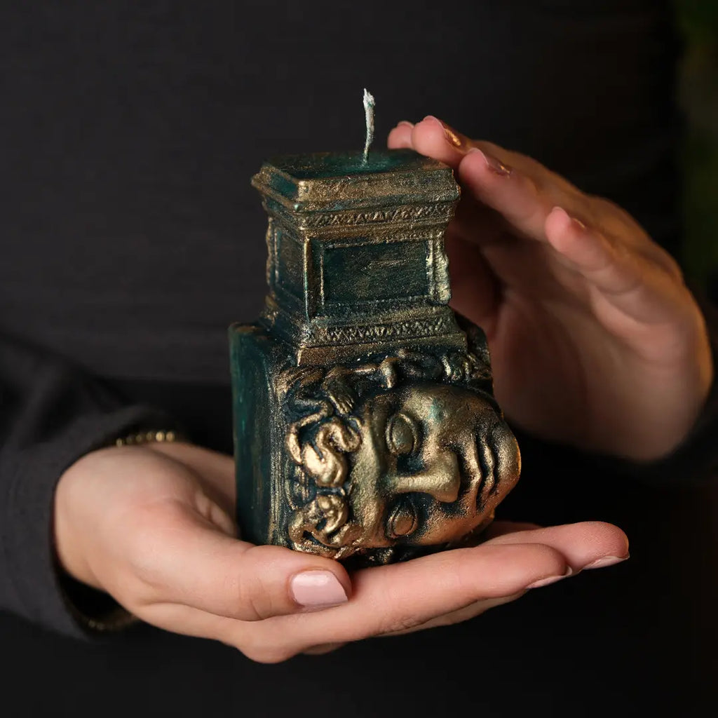 Medusa Mum Seti - El Yapımı Yunan Mitolojisinden Esinlenilmiş Dekor