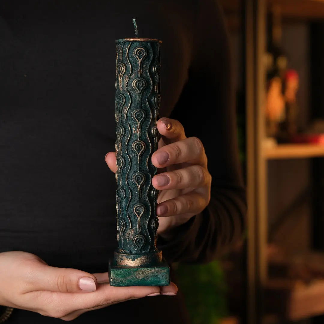 Medusa Mum Seti - El Yapımı Yunan Mitolojisinden Esinlenilmiş Dekor