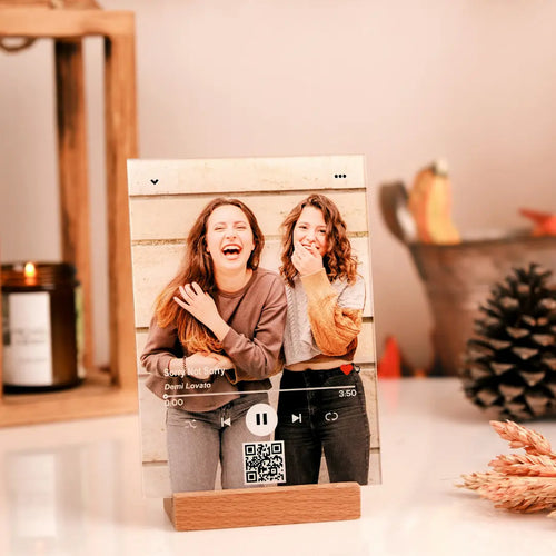 Kişiye Özel Spotify Temalı Fotoğraf - Masa Üstü Dekoru